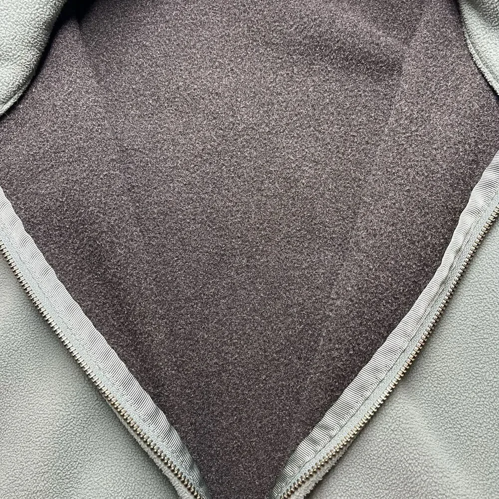 Banana Republic Y2K 2000’s Green Fleece Vest Men’s Full Zip Classic Size XL